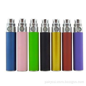 Colorful Ego battery electronic cigarette, 350/650/900/1,100mAh with different colors available